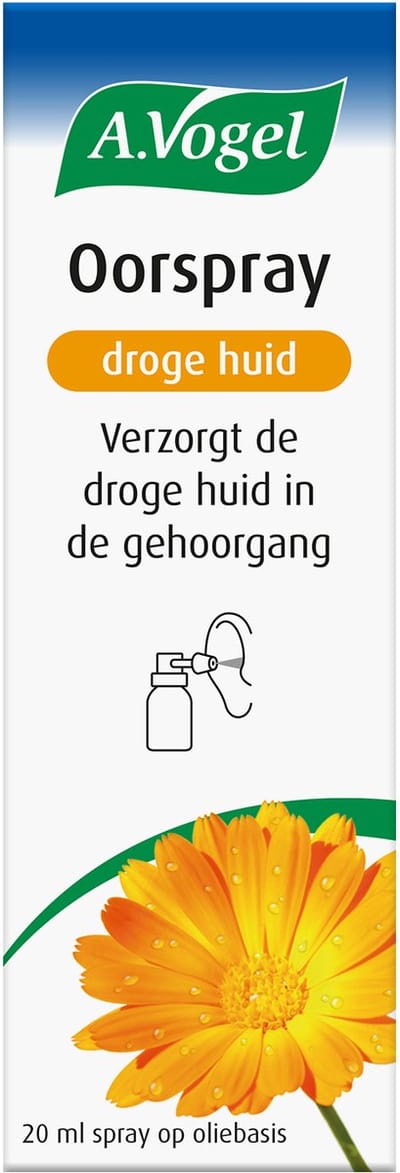 A.Vogel Oorspray droge huid - Verzorgt de droge huid in de gehoorgang - 20 ml