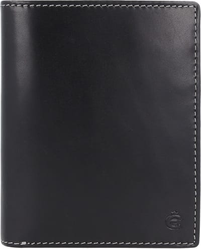 Esquire Dallas Portemonnee RFID-bescherming Leer 10.5 cm - Jongens - Staand formaat - schwarz