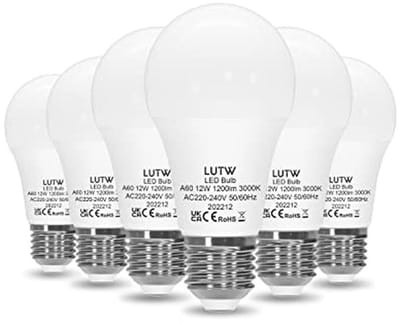 E27 Edison Schroeplampen 100W Equivalent - LED Warmwit 3000K - 12W 1200lm Superhelder