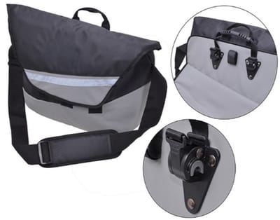 Bagagedragertas Business Side Grey