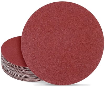 SnelShoppen - 125mm Eccentrische Schuurpapier, 150 Korrel, 125mm Orbitalen Schuurdiscs voor Orbitalen Schuurmachine, 5 Inch Velcro Schuurvellen voor H