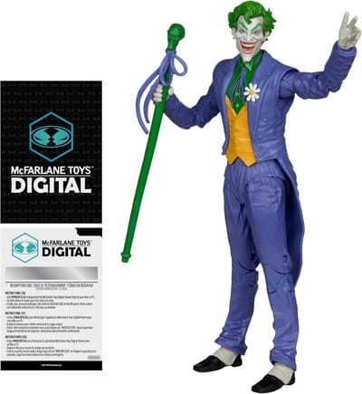 McFarlane Toys - DC Direct The Joker (DC: The Silver Age) 7" actiefiguur digitaal verzamelobject