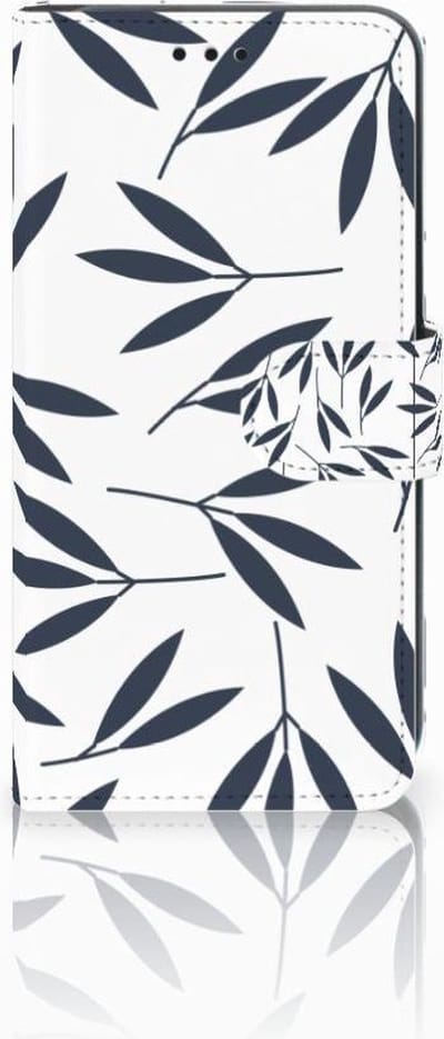 Xiaomi Mi A2 Lite Hoesje Leaves Blue