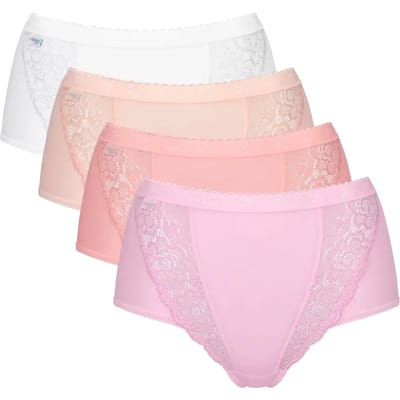 Damesslipjes Sloggi Chic Maxi (x4)
