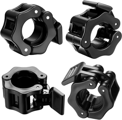 Set van 4 Dumbbell Klemmen voor 30 mm Halters, Snelle Ontgrendeling, Ideaal voor Gewichtheffen en Fitness Training Accessoires