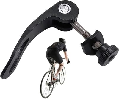 Snelspanbout Fiets - Zadelklem Connector - Zadelhoogte Verstellen - Gereedschapsvrij Verstelbaar - M5x45mm - Zwart
