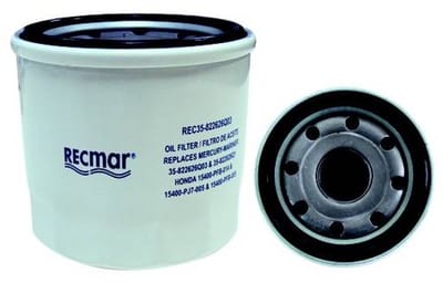 Yamaha / Honda / Mercury Oliefilter 8 t/m 300 PK (822626Q03, 8M0162832) Outboard Breda