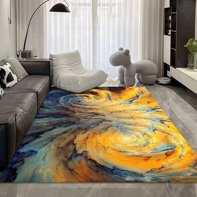 Noordse Kamerdecoratie Esthetisch Tapijt Woonkamer Modern Antislip Kleed Wasbaar Slaapkamer Salontafel Mat Grote Kamerkleden 60*90cm