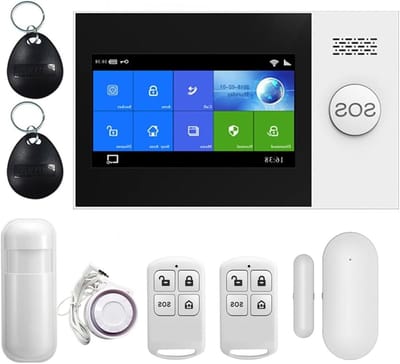 Beveiligingssysteem Thuis - Slim Alarm - Huis Beveiligen - App Bediening - 4.3 Inch Touchscreen - SET-G