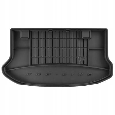 Premium Rubber Kofferbakmat met Organizer Functie – Geschikt voor HYUNDAI ix20 2010-2019 – Bovenste Laadvloer – TPE Rubber – Hoge Rand 5 cm – Antislip