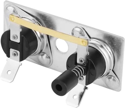 Waterverwarmerthermostaat RV 120 Volt Roestvrijstalen Vervangende Onderdelen Accessoires - Compatibel - Bescherming - Warmwaterregeling