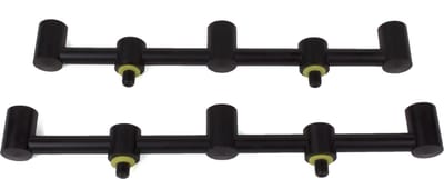 Faith Buzz Bar Set 2 Connection - 3-Rod - Zwart - Zwart - Buzzerbar - Hengelsteun voor 3 hengels - Karper