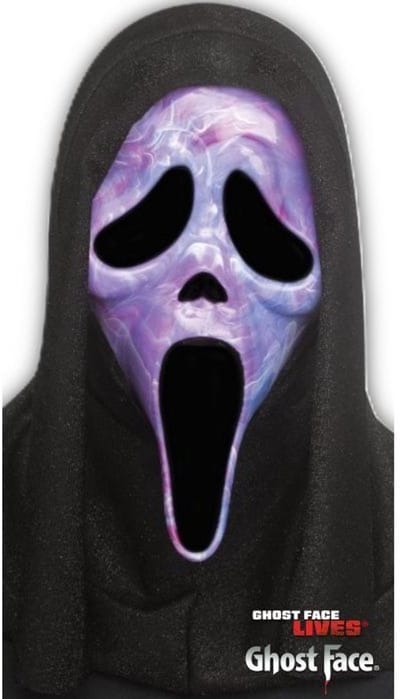 Ghost Face® Scream Marbled Masker Paars