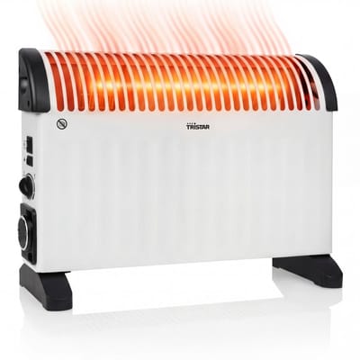 Tristar KA-5168 Convector Kachel - 3 Warmtestanden - Regelbare Thermostaat - Turbo Functie - Timer Functie - 1800W - 2000 W - Ventilatorstand