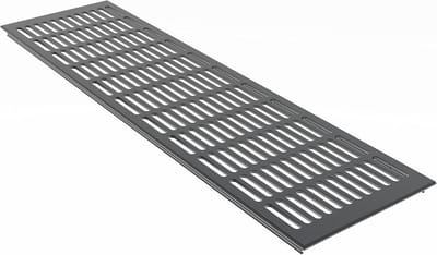 Aluminium Ventilatie Rooster 150mm Breed Antraciet RAL7016 - Verschillende Lengtes