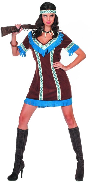 Indianen jurk Tenderfoot - Maat 44