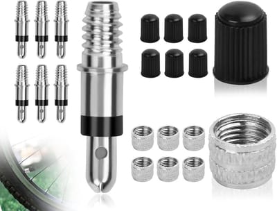 Set van 6 fietskleppen, vervangingsonderdelen, adapters en accessoires voor fietsen