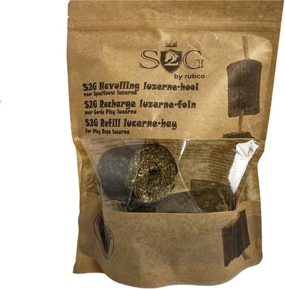 S2G SNACKSTAAF HOOI+LUZ.+GAT VOOR SPEELTOUW (+-1kg)