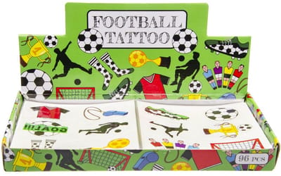 Duckiez Tattoo Vel Voetbal - 96 stuks
