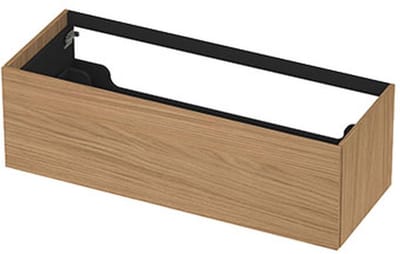 INK - Onderkast 1 Lade Push 2 Open Decor - 1200x450x376 Mm - Blank Eiken