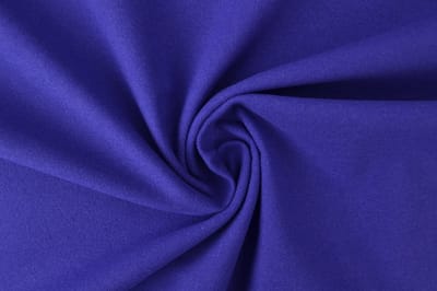 50 meter molton stof - Donkerblauw - 100% katoen - Molton stof op rol