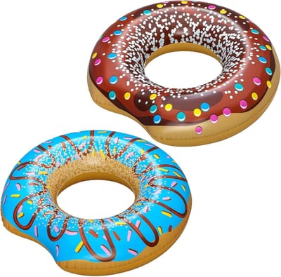 Opblaasbare Zwemring Donut - Groot Zwembad Drijfarmatuur voor Zomerplezier