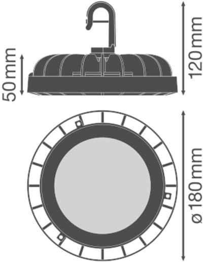 Ledvance LED High Bay Halstraler | 83W 4000K 10000lm | 840 IP65