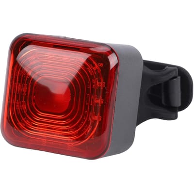 Oplaadbaar Fiets Achterlicht IP55 Waterdicht Batterij Indicator Remgevoelig Fiets Achterlicht met 6 Verlichtingsmodi voor Nachtelijk Fietsen gray
