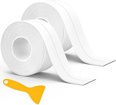 Solidchoice- Plint 5 m - Zelfklevend - Waterdicht - Flexibel - PVC - 38 mm - Voegband
