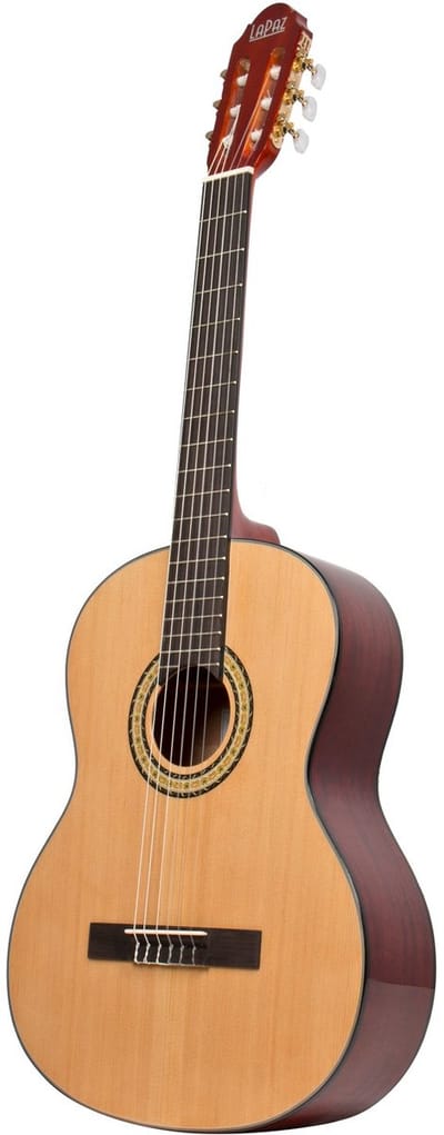 Klassieke gitaar - Met gratis lessen - LaPaz C50N - Bruin