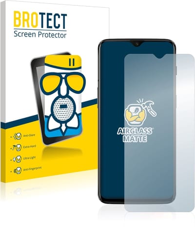 BROTECT - Screenprotector voor OnePlus 6T / OnePlus 7 - Folie Beschermfolie Beschermglas matte