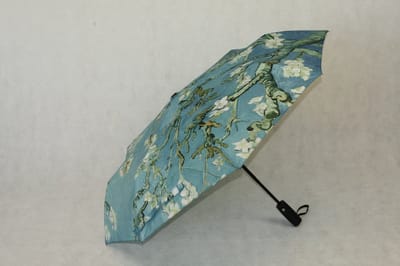 Ecozz - Paraplu - Automatisch uitklapbaar - Amandelbloesem - Almond Blossoms - Vincent van Gogh - Aluminium frame - 100% uv-bescherming - Ecovriendelijk - Duurzaam - 100% gerecycled doek