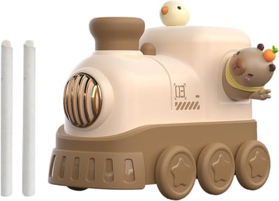 Luchtbevochtiger Kinderen - Stille Luchtreiniger - Babykamer Thuis - Speels Trein Design - 300 ml Capaciteit - Capibala