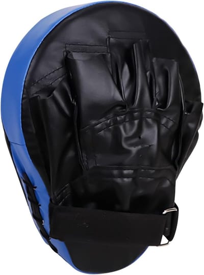 Bokspads - Trainingsdoel - Vechtsport Training - Schokabsorberende Technologie - 26 x 20 x 4 cm - Blauw