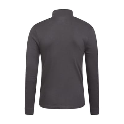 Mountain Warehouse Heren Meribel Schildpad Hals Base Layer Top (Grijs)