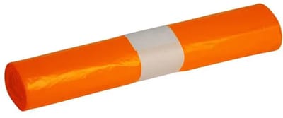 Afvalzak Oranje 70x110cm T25 - 25x 20 stuks