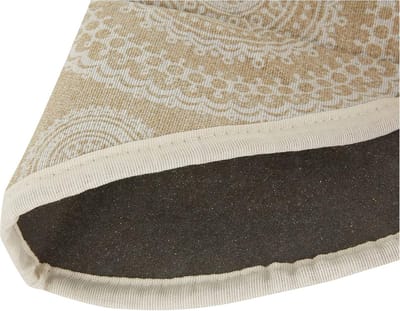 Strijkplankhoes - Strijkplank textiel - Strijken thuis - Extra schuimlaag - 140x48 cm - Beige