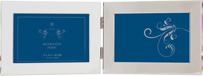 Fotolijst - Henzo - Oxford - Fotomaat 2x 13x18 cm - Zilver