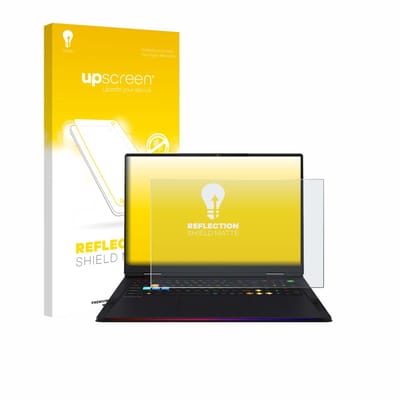 upscreen - Screenprotector voor MSI Raider A18 HX - Folie Beschermfolie anti glare matte