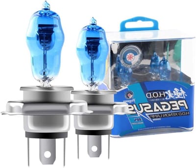KaiDengZhe 2 Stks H4 9003 HB2 100/90W Super Heldere Xenon Wit 6000K Halogeen Lamp Gloeilamp 12V Auto Koplamp Mistlamp Lamp Vervanging