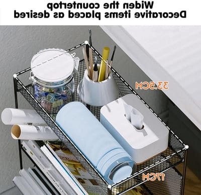 Boekenwagen op wielen - Opbergrek mobiel - Ruimte organiseren - Gekantelde schappen - 42 x 17 x 60 cm - Wit