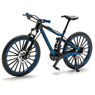 1:8 Mini Model Legering Fiets Off-Road Mountainbike Modellen Hoge Simulatie Ornamenten Verzameling Speelgoed Cadeaus