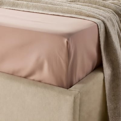 Y-NOT™ - Velvet Velours - Hoeslaken - Roze - 90x200+30cm 1-Persoons - Hoekhoogte 30cm - 30 dagen proefslapen