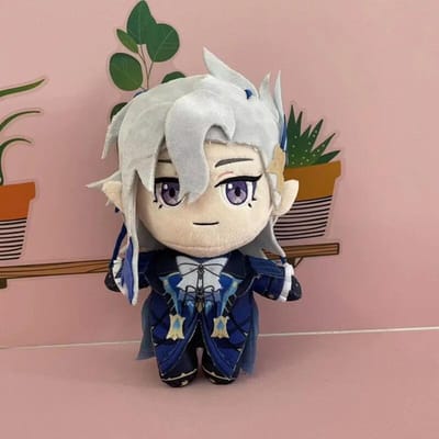 Impact Neuvillette Cosplay Pop Zacht Kussen Neuvillette Kostuum Cartoon 20Cm Speelgoed Verjaardag Kerstcadeaus Schattig 20cm