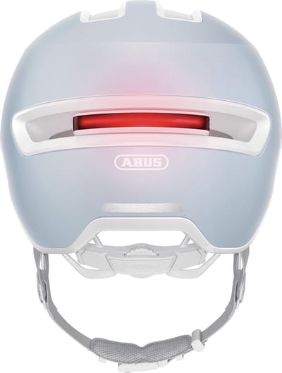 Fietshelm ABUS HUD-Y pure aqua L - 57-61 cm - blauw - Geschikt voor gebruik op elektrische fietsen - stadsfietsen - 330 g