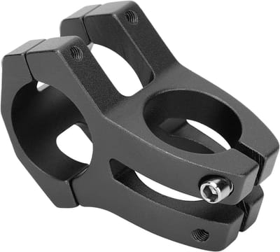 Korte Aluminium Stuurverhoger voor Fietsen - 31.8x35mm Verlenging, Lichtgewicht en Duurzaam, Geschikt voor Stuur en Voorvork