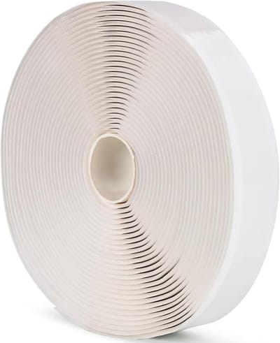 Zelfklevende Butyl Tape - Waterdichte Reparatietape voor RV Ramen, Bootafdichting en EPDM Daken - 2,5 cm x 10 m