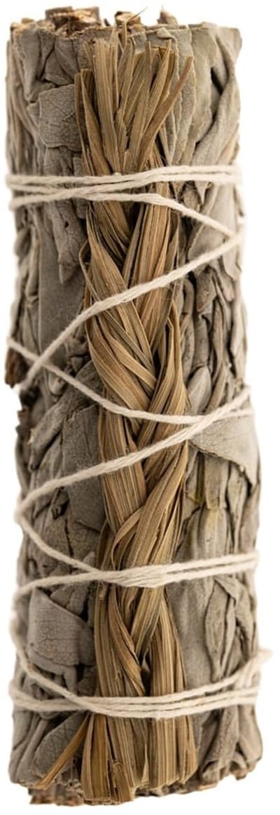 Witte salie Sweetgrass Smudge mini