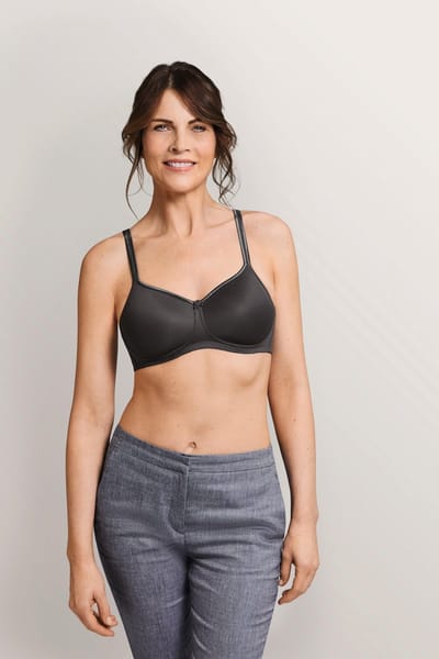 Amoena Mara Voorgevormde Prothese Bh Mara SB dark grey melange - maat EU 85C / FR 100C