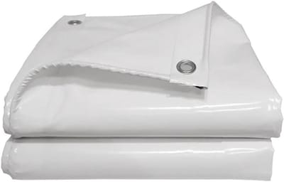 Waterdicht Zeil - Beschermhoes Tarp - Buiten Beschermen - UV Bestendig - 2x2m - Wit